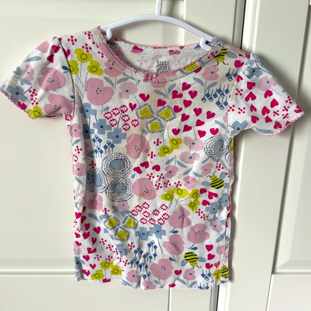 Girls 18M Tee Shirt Floral